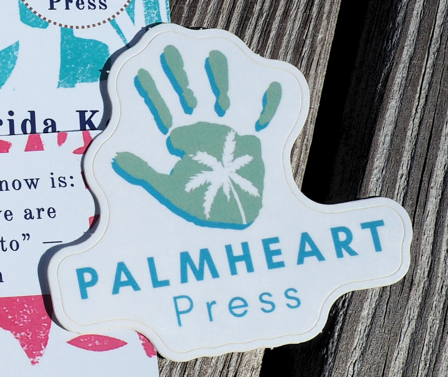 Palmheart Press Die-Cut Sticker